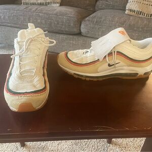 Brand New Nike Air Max 97 G NRG Celestial Gold Golf Shoes Men’s Size 10